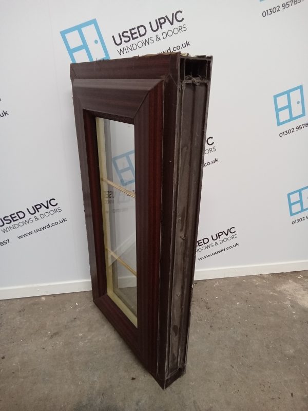 Used Woodgrain Upvc Window 700mm x 365mm W0348 - Image 5