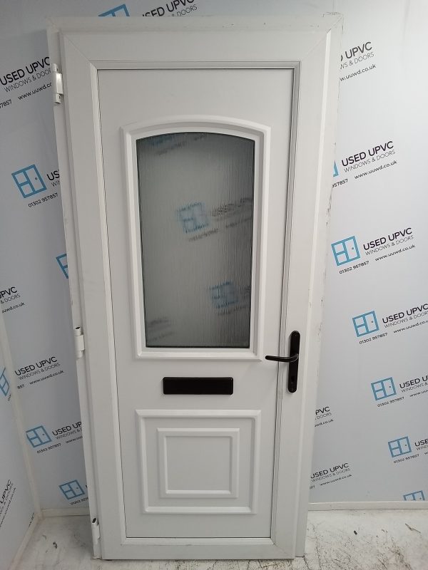 Used Anthracite Grey Upvc Front Door 900mm x 2045mm 0432 - Image 2