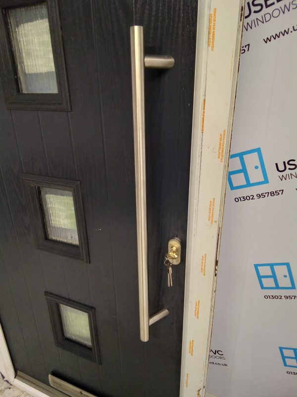 Brand New Anthracite Grey Composite Front Door 915mm x 2070mm COMP01 - Image 4