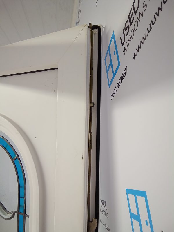 Used White Upvc Front Door 915mm x 2060mm 0161 - Image 5