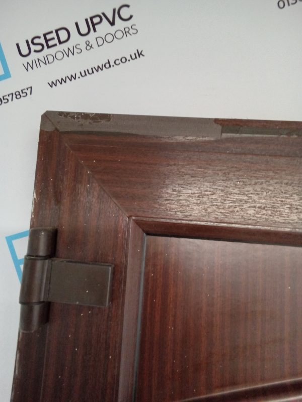 Used Woodgrain Upvc Front Door 815mm x 2040mm 0223 - Image 4