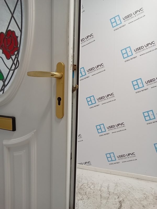 Used White Upvc Front Door 970mm x 2040mm 0272 - Image 5