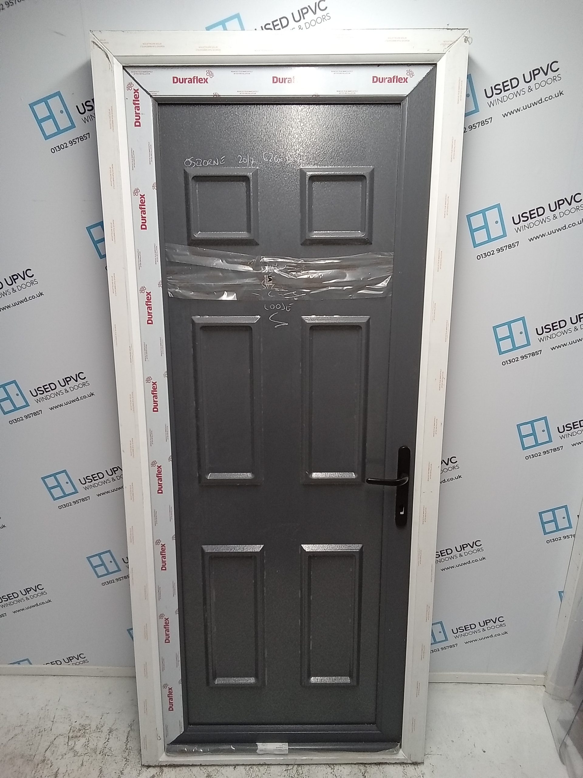 brand New Anthracite Grey Upvc Back Door 890mm x 2080mm C2004 | Used ...