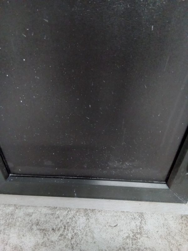 Used Black Upvc Back Door 820mm x 2000mm (outwards opening) 0323 - Image 4