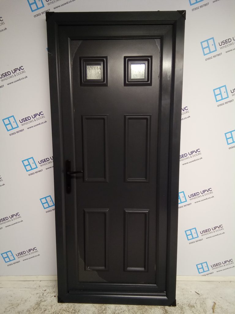 Brand New Anthracite Grey Upvc Back Door 880m X 2020mm | Used UPVC ...