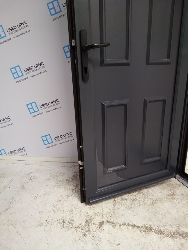 Brand New Anthracite Grey Upvc Back Door 880m x 2020mm - Image 5