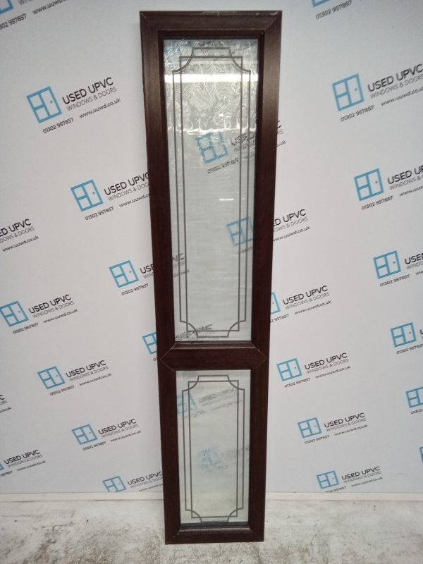 Used Rosewood Upvc Side Panel 440mm x 2065mm SP027