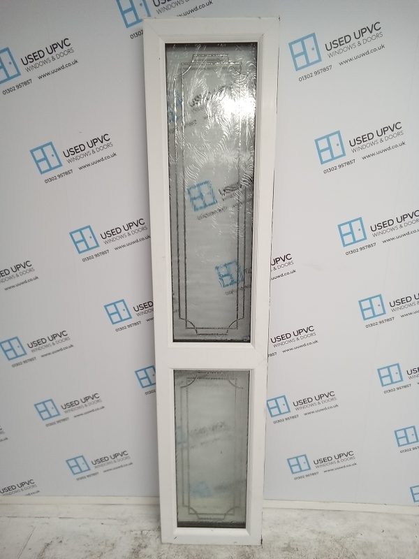 Used Rosewood Upvc Side Panel 440mm x 2065mm SP027 - Image 2