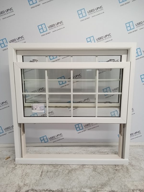 Brand New Cream Upvc Sliding Sash Window 1200mm x 1240mm SS03 - Image 5