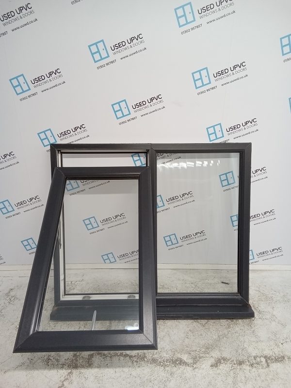 Used Anthracite Grey Upvc Window 1220mm x 1040mm LW0032 - Image 3