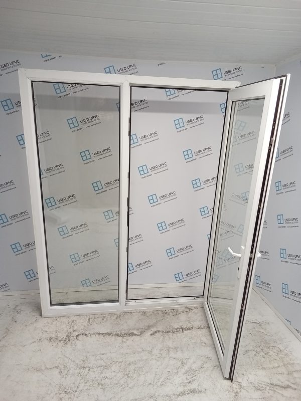 Used White Upvc Full Glass Back Door And Side 1655mm x 2155mm DS0053 - Image 3