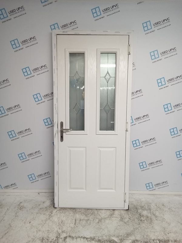 Brand New Black Composite Back Door 905mm x 2090mm C212 - Image 2