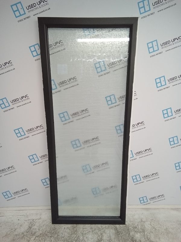 Used Anthracite Grey Upvc Window 830mm x 2050mm LW0023