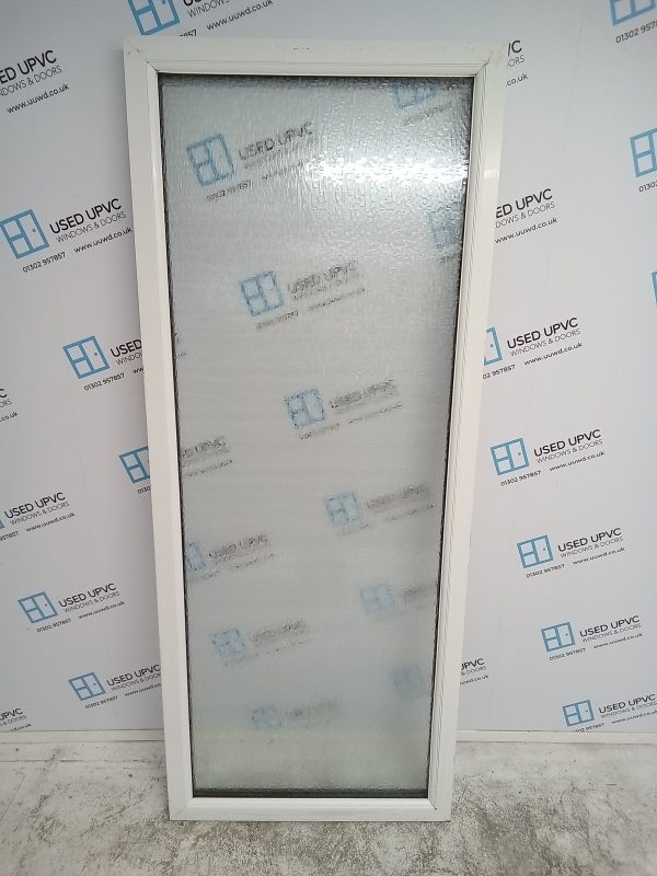 Used Anthracite Grey Upvc Window 830mm x 2050mm LW0023 - Image 2