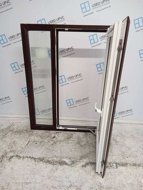 Brand New Rosewood Upvc Window 900mm x 1140mm C7016 - Image 3