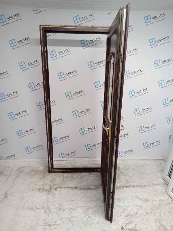 Used Rosewood Upvc Front Door 920mm x 2090mm 0502 - Image 3