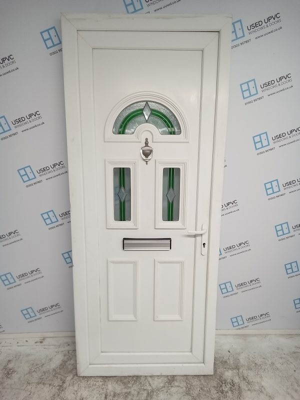 Used White Upvc Front Door 920mm x 2225mm 0775