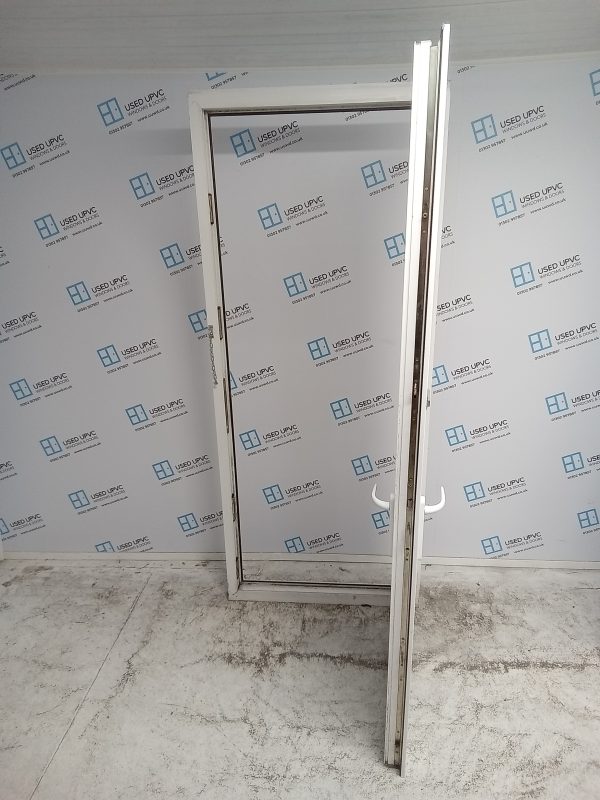 Used White Upvc Front Door 920mm x 2225mm 0775 - Image 3