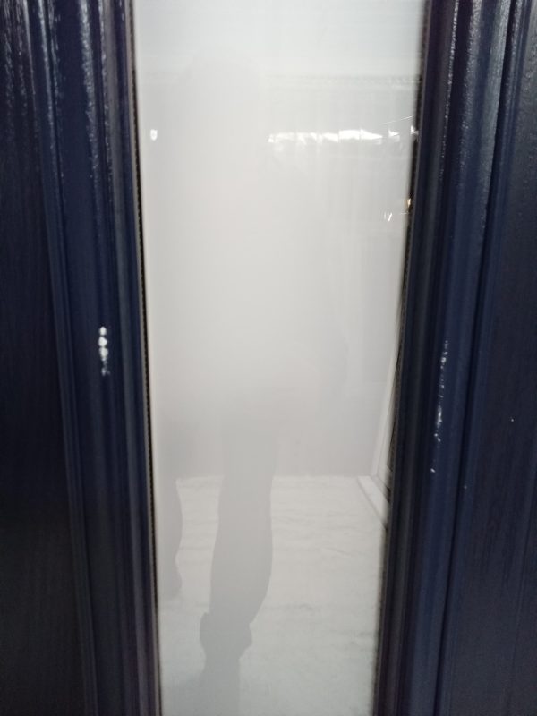 Used Blue Composite Front Door 940mm x 2035mm 0218 - Image 5