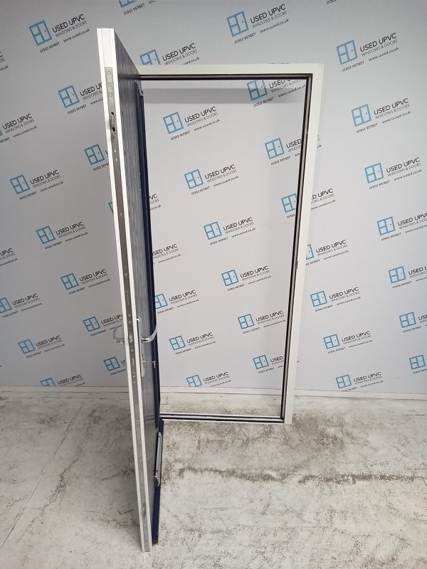 Used Blue Composite Front Door 940mm x 2035mm 0218 - Image 3