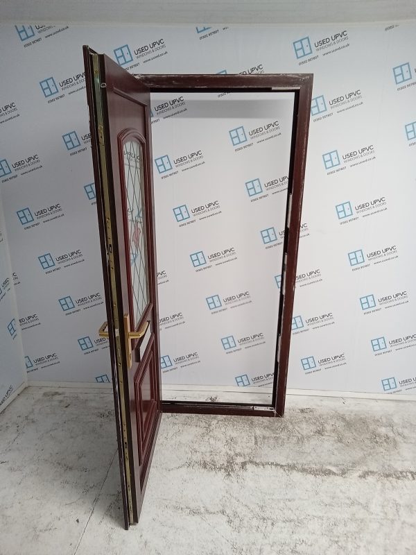 Used Rosewood Upvc Front Door 925mm x 2075mm 0224 - Image 3