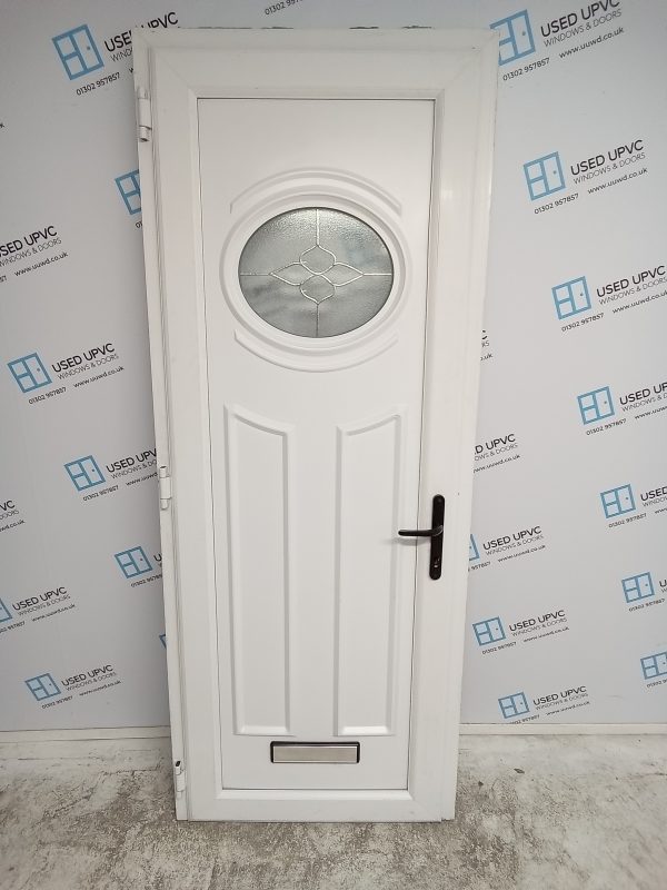 Used Anthracite Grey Upvc Front Door 850mm x 2160mm 0228 - Image 2