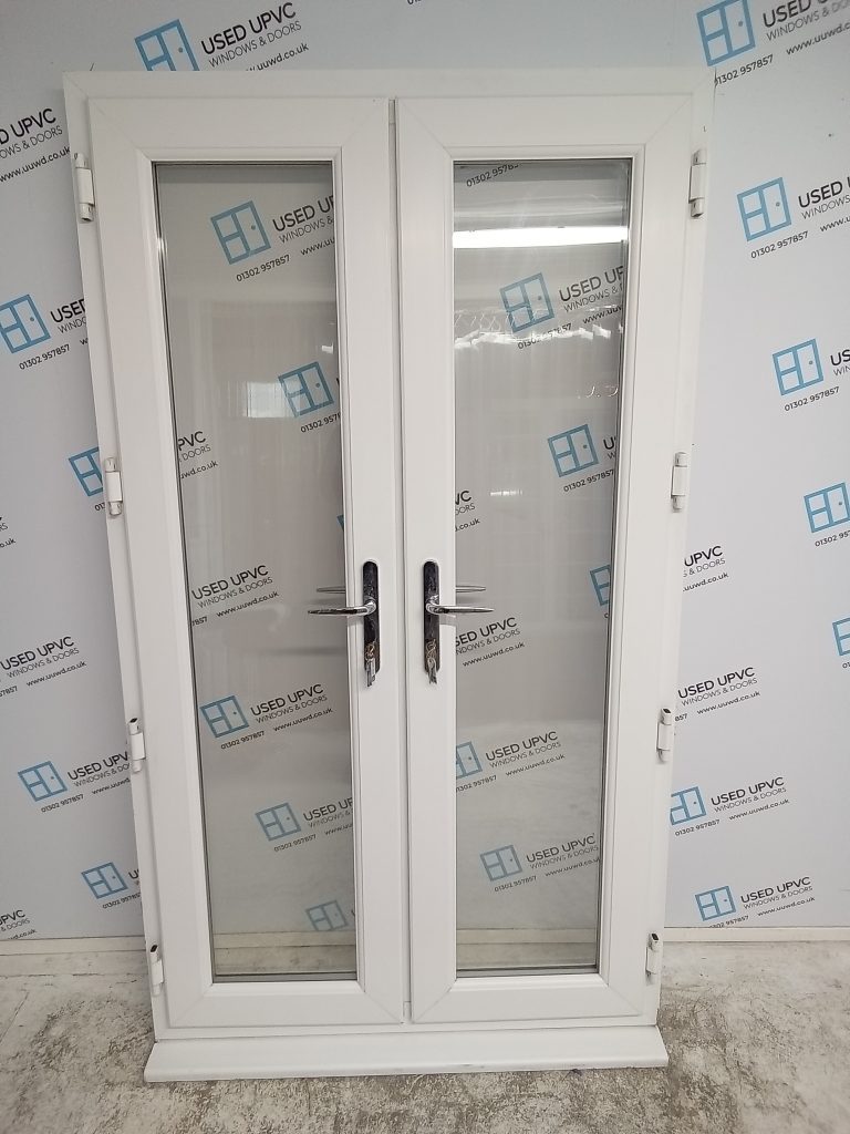 Used White Upvc French Doors Mm X Mm Ea A Used Upvc Windows Doors