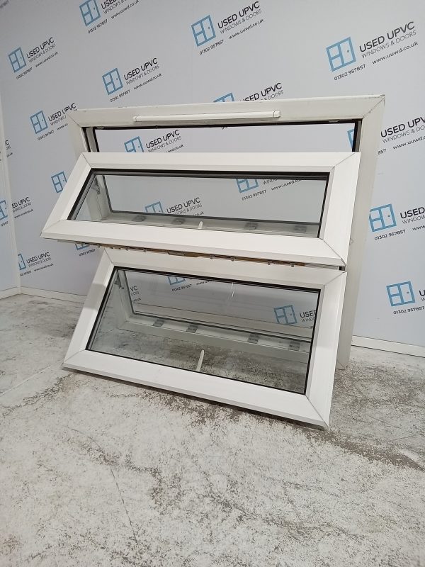 Used White Upvc Window 1050mm x 970mm LW0008 - Image 4