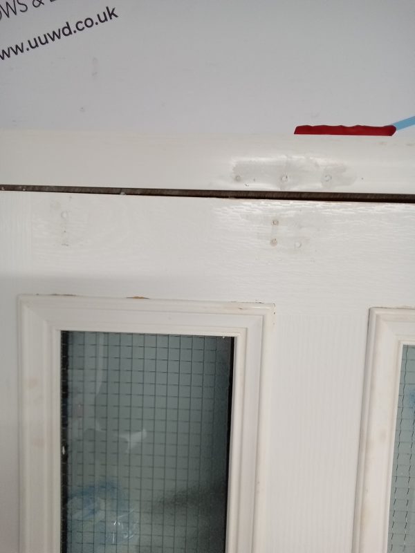 Used Blue Composite Front Door 840mm x 2005mm 0582 - Image 4