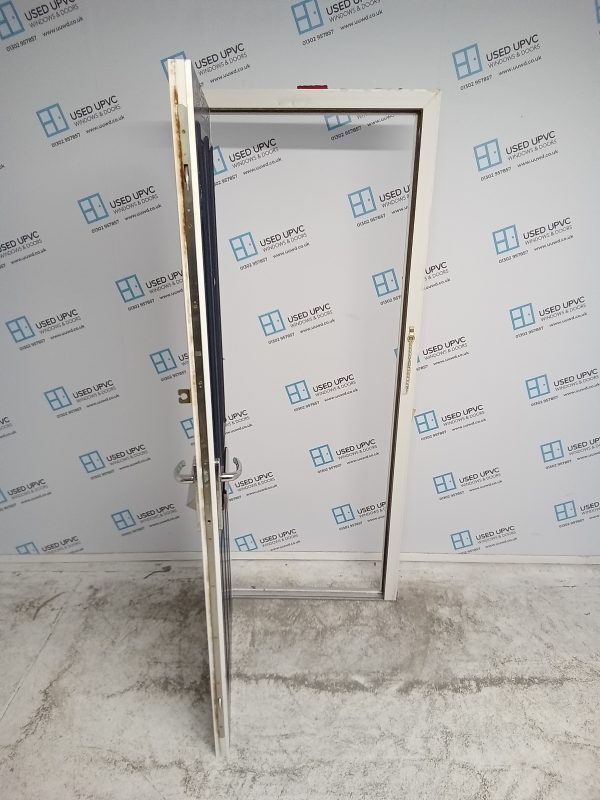 Used Blue Composite Front Door 840mm x 2005mm 0582 - Image 3