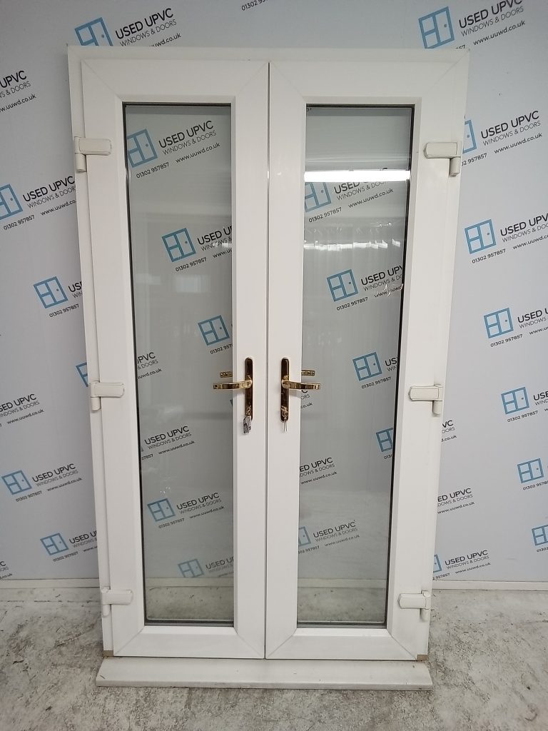 Used White Upvc French Doors Mm X Mm Ea Used Upvc Windows Doors