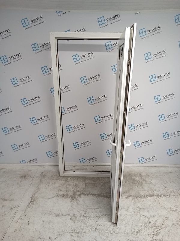 Used White Upvc Front Door 900mm x 2065mm 0539 - Image 3