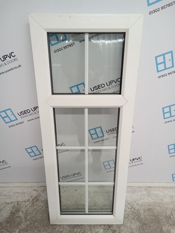 Used White Upvc Window 510mm x 1285mm W0017