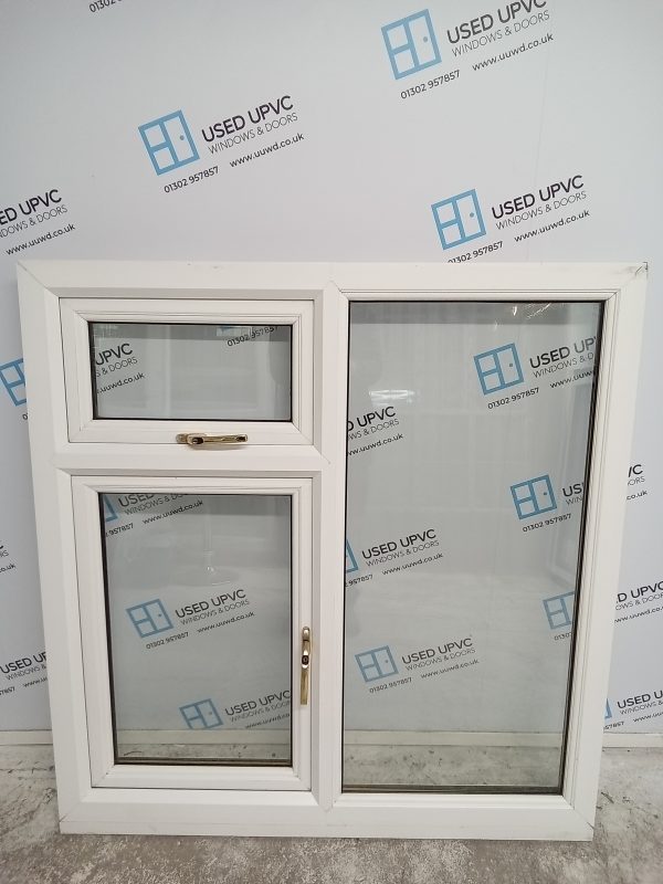 Used White Upvc Window 1230mm x 1285mm LW0004 - Image 2