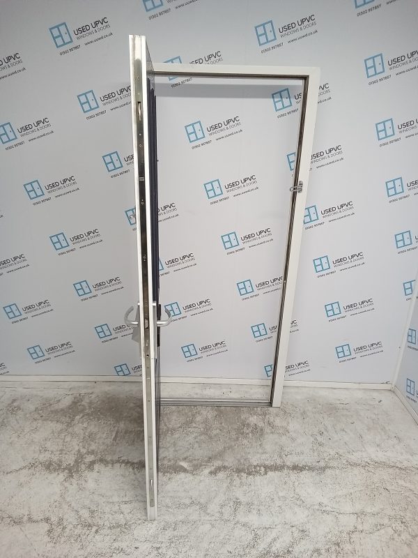 Used Blue Composite Front Door 885mm x 1965mm 0178 - Image 3
