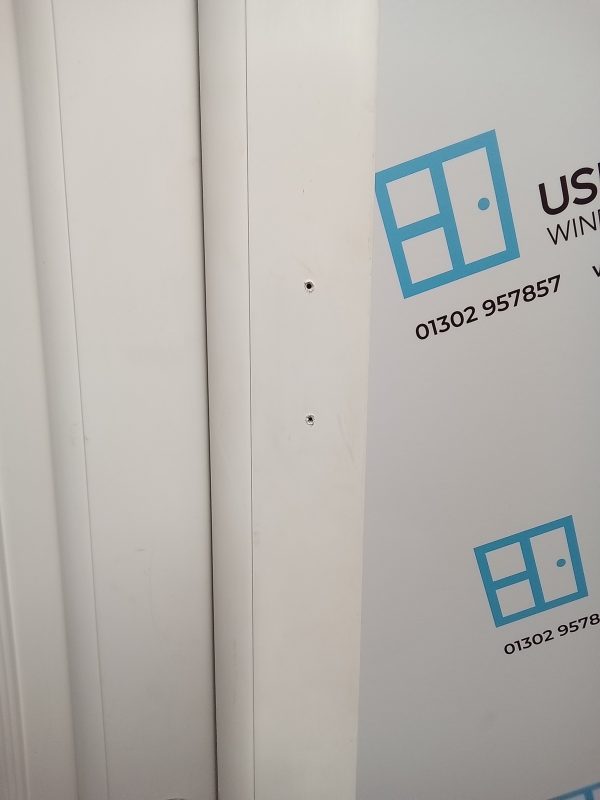 Used White Upvc Front Door 885mm x 2080mm 0283 - Image 4