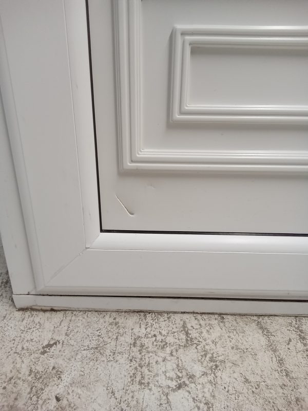 Used White Upvc Front Door 885mm x 2080mm 0283 - Image 5