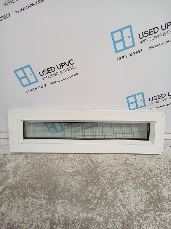 Used White Upvc Window (Toplight) 830mm x 230mm W0153 - Image 2