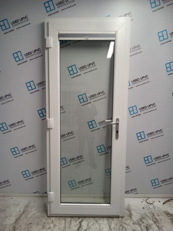 Used White Upvc Back Door 850mm x 2100mm 0364 - Image 2