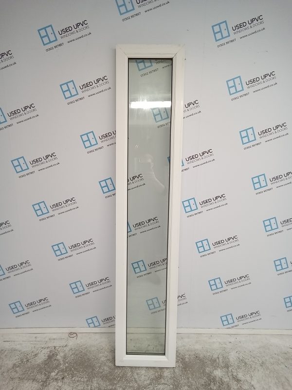 Used White Upvc Side Panel 410mm x 2065mm SP008 - Image 2