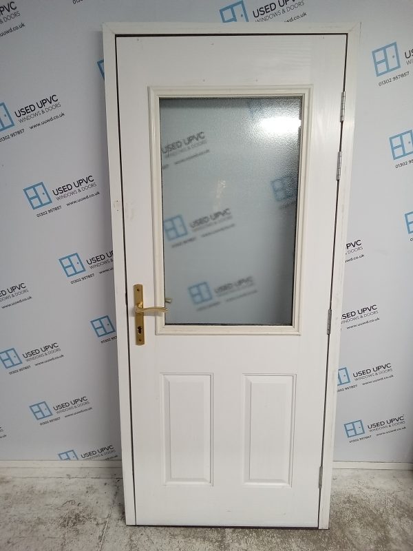 Used Anthracite Grey Composite Back Door 925mm x 2095mm 0620 - Image 2