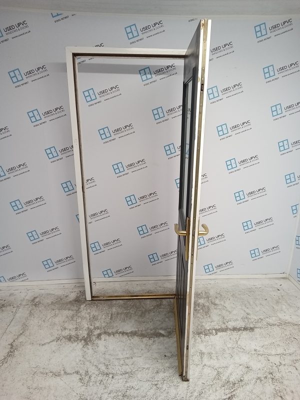 Used Anthracite Grey Composite Back Door 925mm x 2095mm 0620 - Image 3