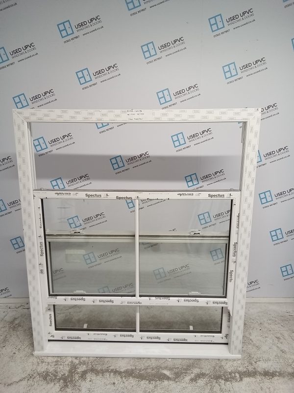 Brand New White Upvc Sliding Sash Window 1320mm x 1525mm SS09 - Image 3