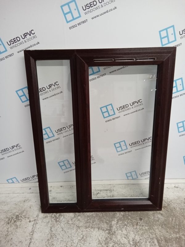 Brand New Rosewood Upvc Window 900mm x 1140mm C7085