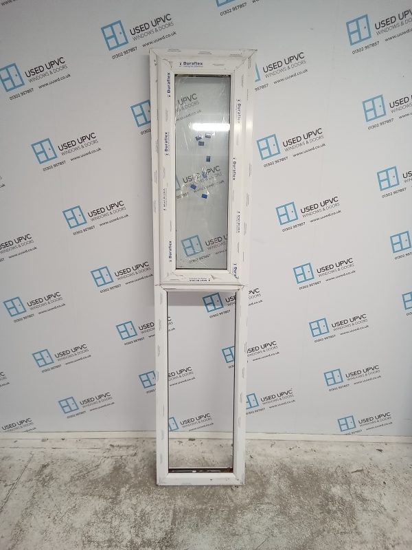 Brand New White Upvc Window 450mm x 2065mm C7088