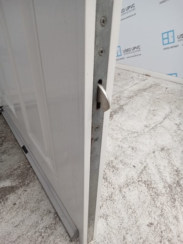 Used White Composite Back Door 920mm x 2035mm 0784 - Image 6