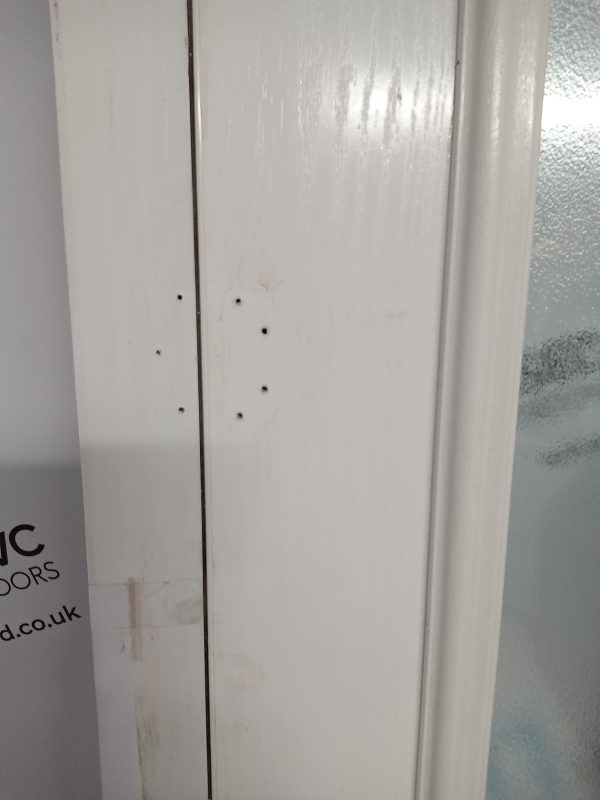 Used White Composite Back Door 920mm x 2035mm 0784 - Image 7