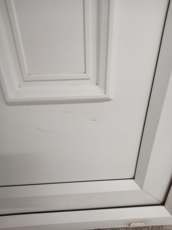 Used White Upvc Front Door 930mm x 2170mm 0804 - Image 8