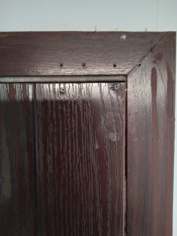 Used Rosewood Composite Door 930mm x 2055mm 0079 - Image 7