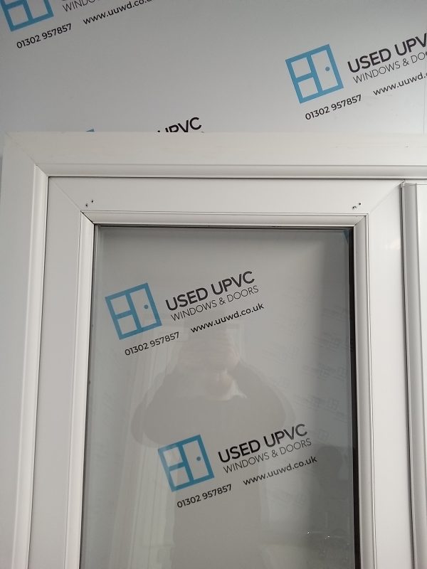 Used White Upvc French Doors 1500mm x 2070mm EA4 - Image 7